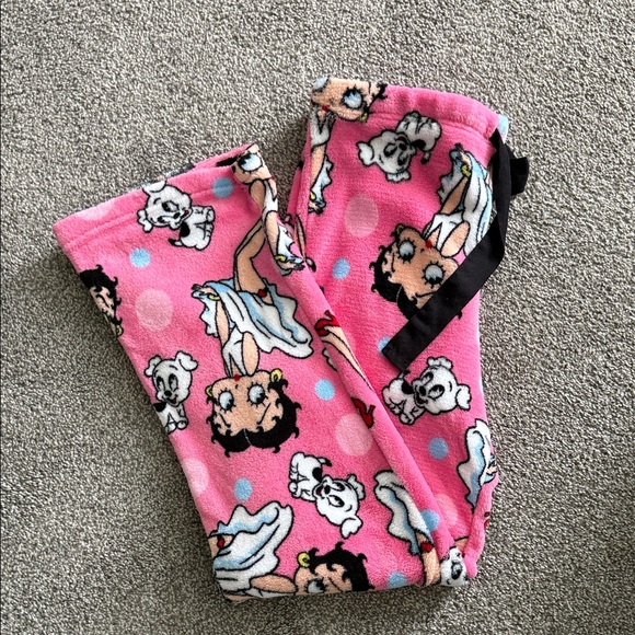Betty Boop fleece pants - Picture 1 of 9